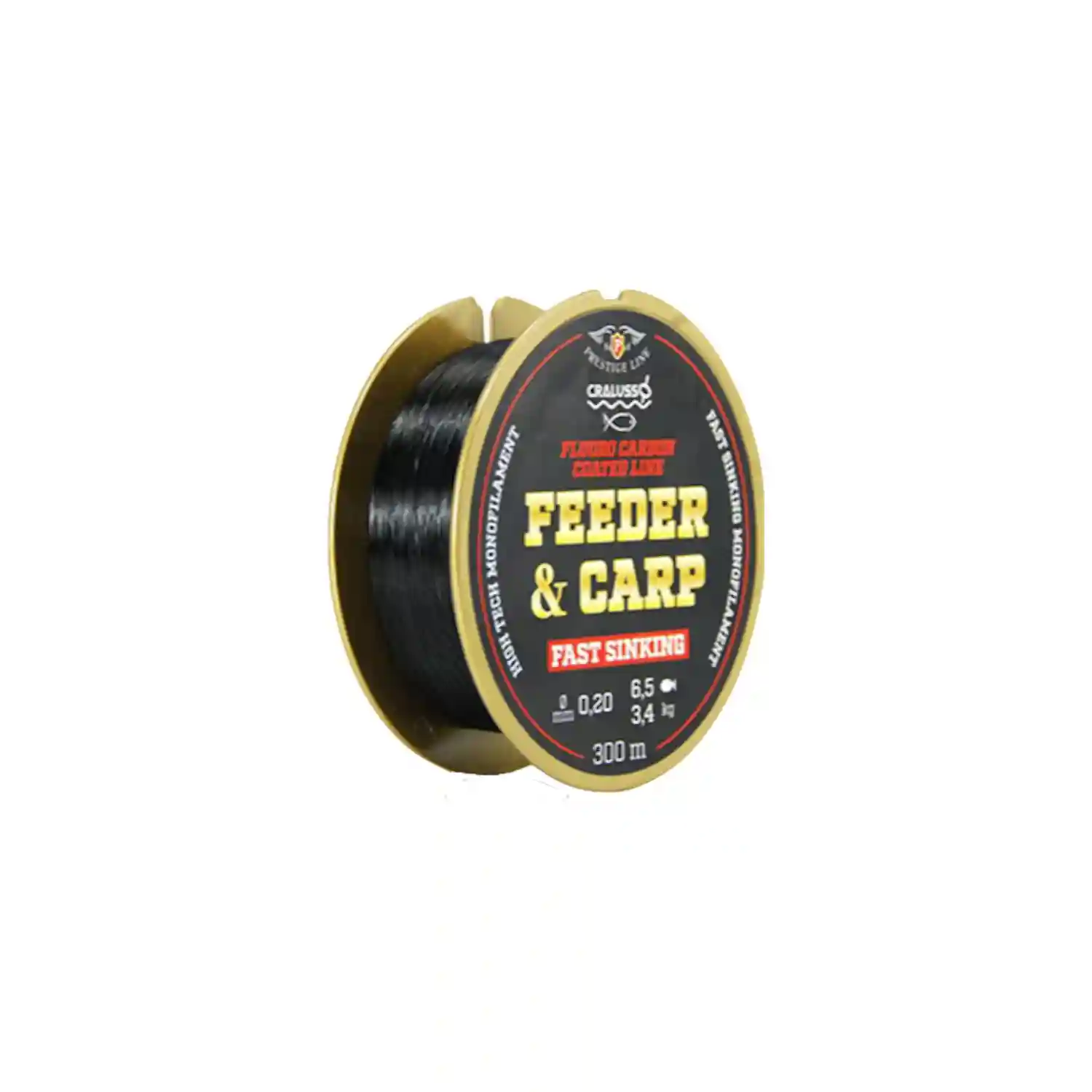 CRALUSSO CRALUSSO - Vlasec Feeder Carp Fluorocarbon 0,18 mm 300 m