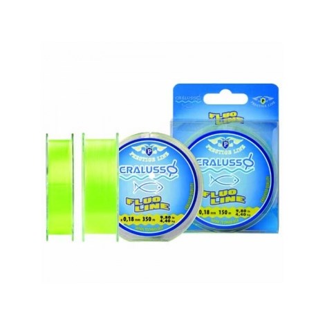 CRALUSSO - Vlasec Prestige Fluo žlutý 0,18 mm 350 m