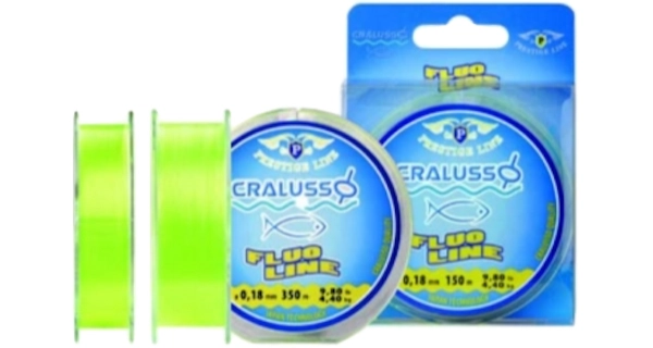 CRALUSSO - Vlasec Prestige Fluo žlutý 0,25 mm 350 m