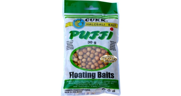 CUKK - Foukaná kukuřice drobná Puffi světlehnědá 30 g Perník