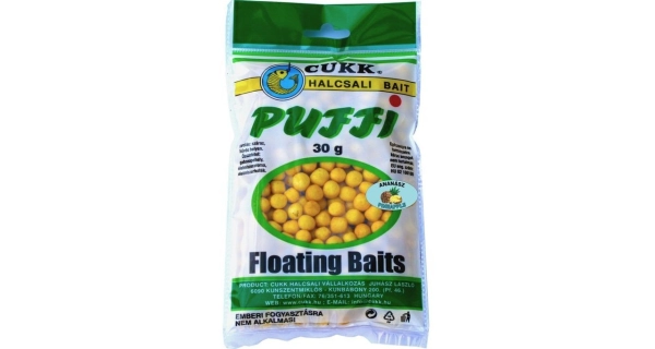 CUKK - Foukaná kukuřice drobná Puffi žlutá 30 g Ananas
