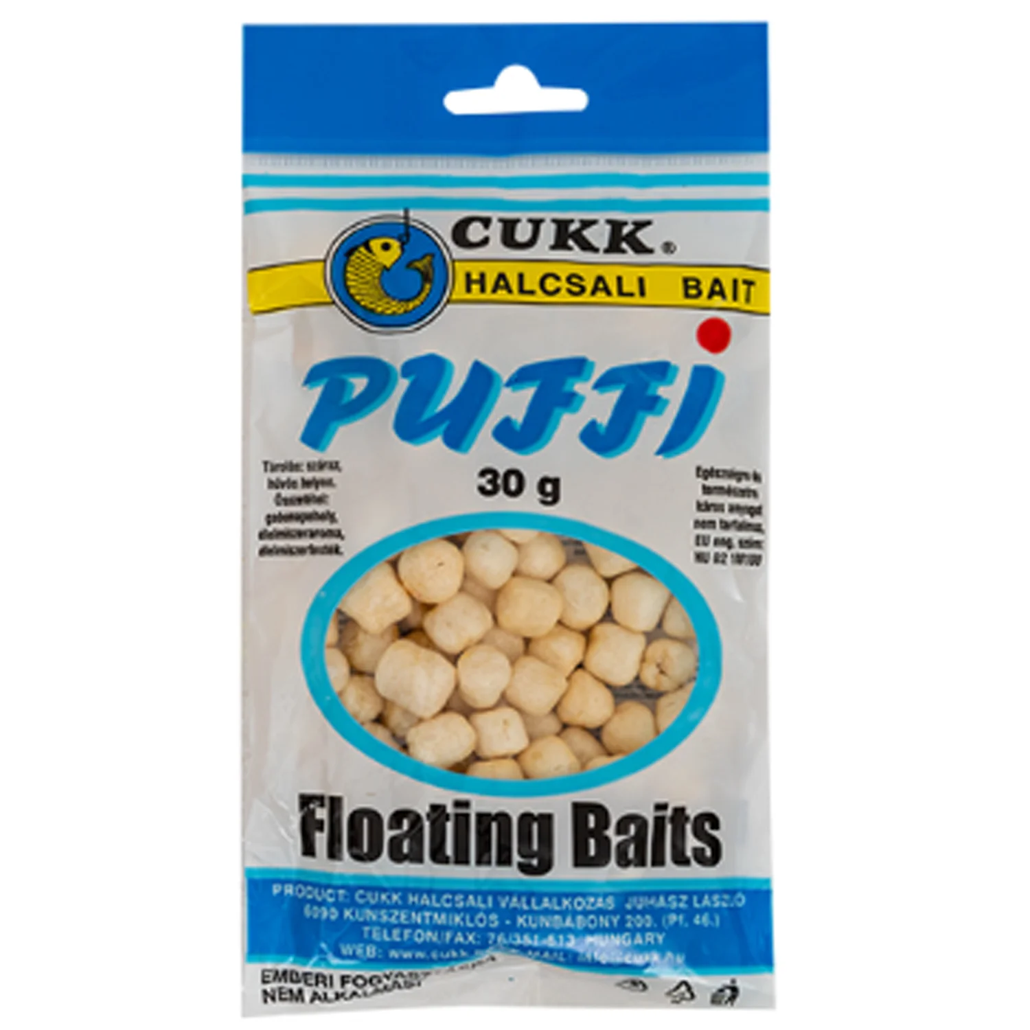 CUKK CUKK - Foukaná kukuřice Puffi 10-14 mm 30 g Natur