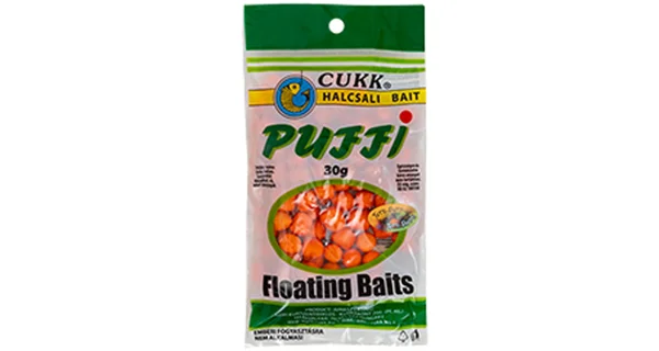 CUKK - Foukaná kukuřice Puffi Oranžová 10-14 mm 30 g Tutti Frutti