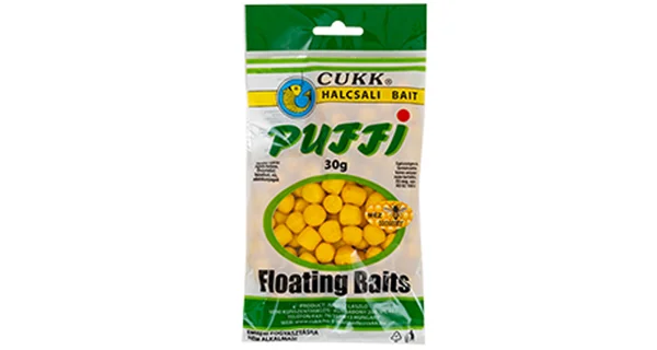 CUKK - Foukaná kukuřice Puffi Žlutá 10-14 mm 30 g Med
