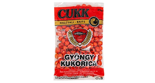 CUKK - Foukaná kukuřice Velká Červená 25 g Vanilka