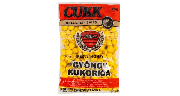 CUKK - Foukaná kukuřice Velká Žlutá 25 g Med