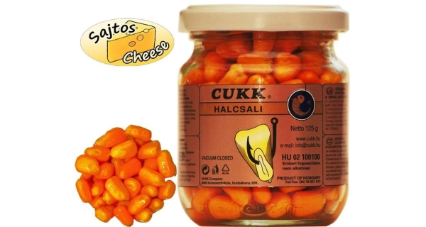 CUKK - Kukuřice bez nálevu Oranžová Sýr 125 g