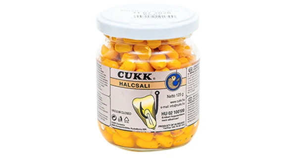 CUKK - Kukuřice bez nálevu Světle oranžová 125 g Broskev