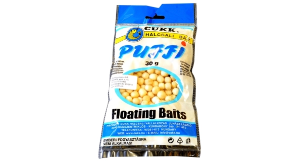 CUKK - Puffi střední foukaný chleba 8 mm 30 g Scopex