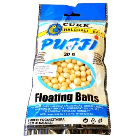 CUKK - Puffi střední foukaný chleba 8 mm 30 g Scopex