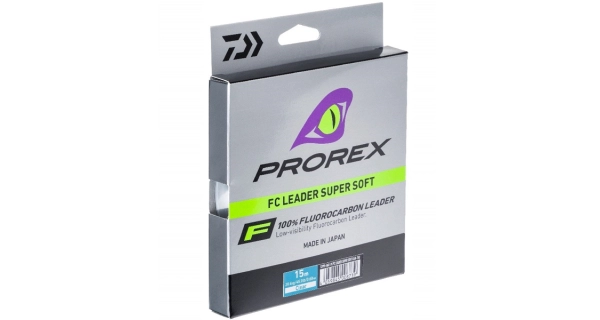 DAIWA - Fluorocarbon Prorex FC Leader Super Soft 0,60 mm 20,4 kg 15 m