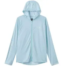 DAIWA - Funkční Triko Hoodie Rash Guard Full Zip Iceblue UPF40 vel. XL