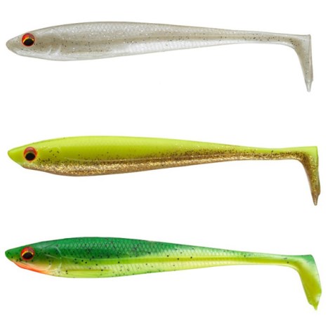 DAIWA - Gumová nástraha Prorex DuckFin UV Mix 13 cm 5 ks