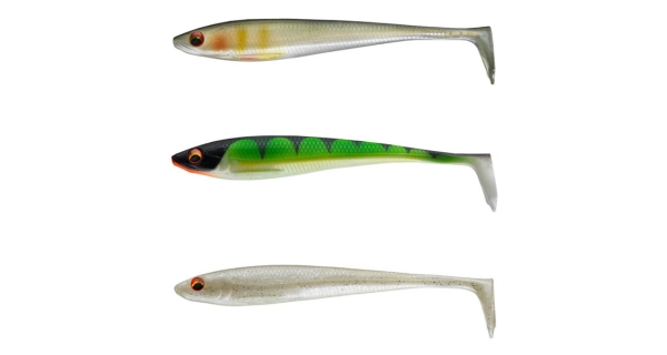 DAIWA - Gumová nástraha Prorex DuckFin UV Nature Mix 9 cm 7 ks
