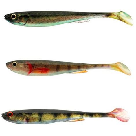 DAIWA - Gumová nástraha Prorex Real Slim Shady Live Color Set Mix Color 13,5 cm 56 g 4 ks