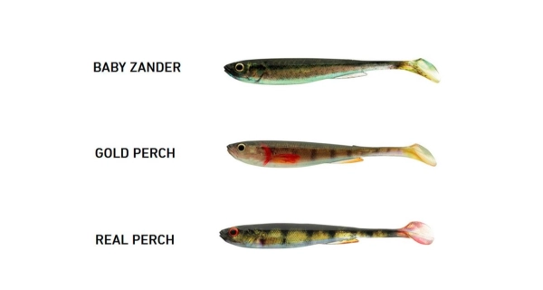 DAIWA - Gumová nástraha Prorex Real Slim Shady Live Color Set Mix Color 16 cm 78 g 3 ks