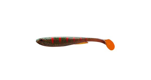 DAIWA - Gumová nástraha Prorex Slim Shady 10,5 cm 8 g Golden Motor Oil Tiger