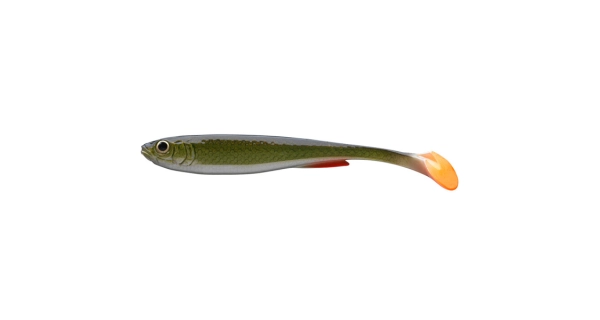 DAIWA - Gumová nástraha Prorex Slim Shady Golden Natural Green Roach 13,5 cm 13,5 g
