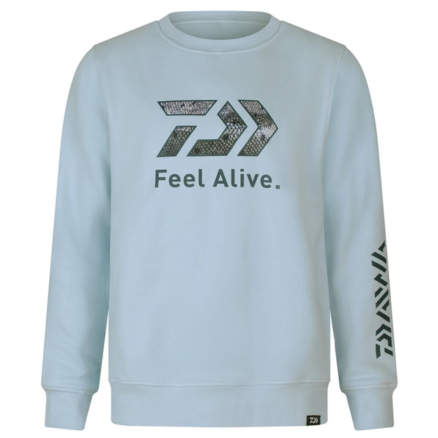 DAIWA - Mikina D-Vec Hoodie Crew Neck Trout vel. L