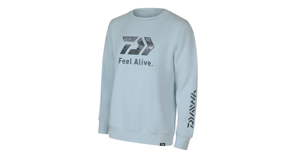 DAIWA - Mikina D-Vec Hoodie Crew Neck Trout vel. L