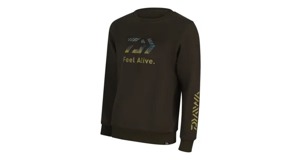DAIWA - Mikina D-Vec Hoodie Crew Neck Zander vel. 2XL