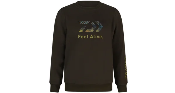 DAIWA - Mikina D-Vec Hoodie Crew Neck Zander vel. M