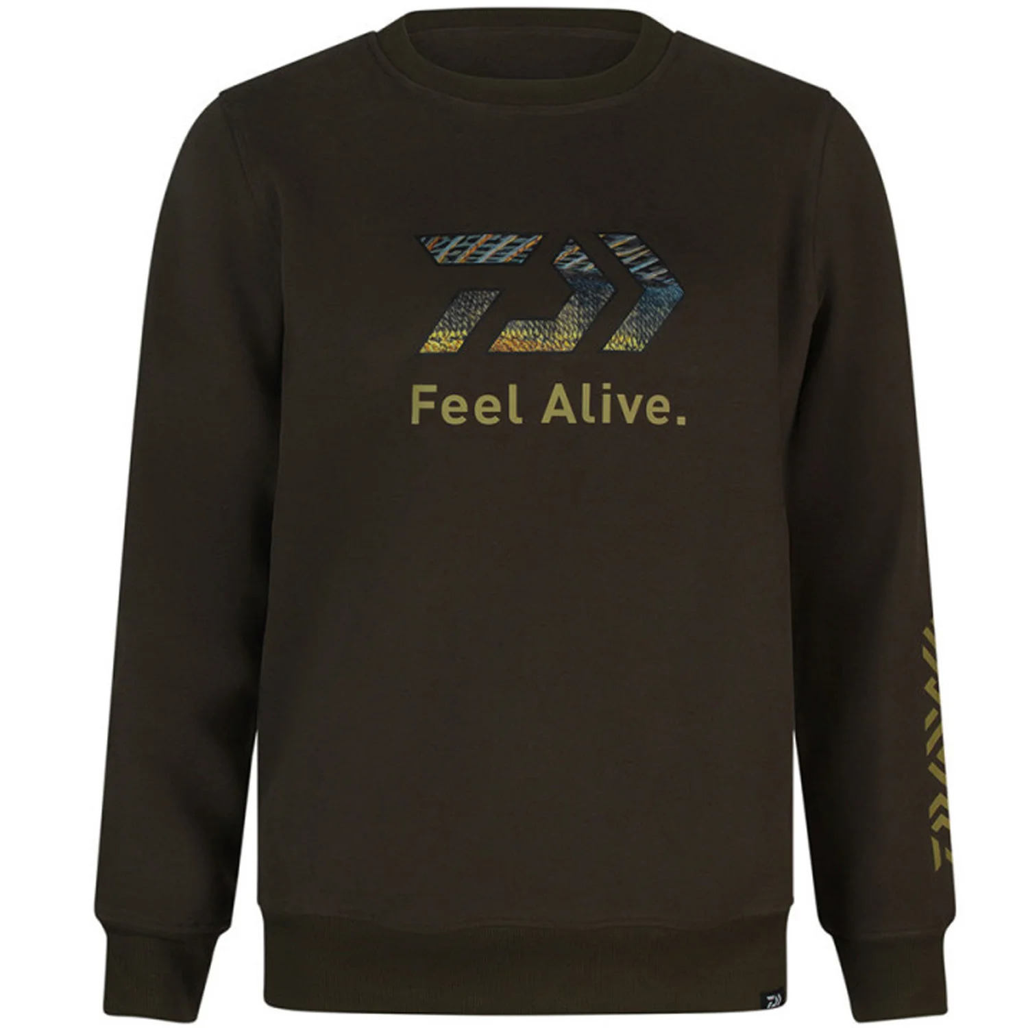 DAIWA - Mikina D-Vec Hoodie Crew Neck Zander vel. M