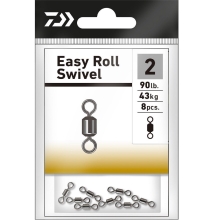 DAIWA - Obratlík Easy Roll Swivel vel. 8 19 kg 8 ks