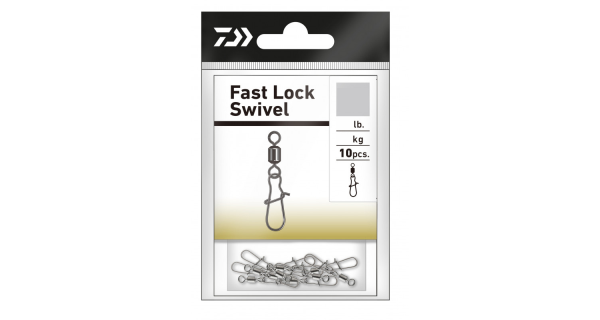 DAIWA - Obratlík Fast Lock Swivel vel. 1