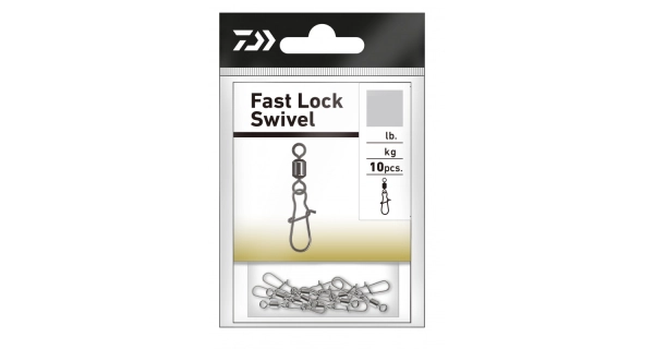 DAIWA - Obratlík Fast Lock Swivel vel. 6