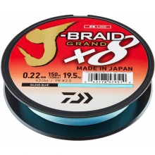 DAIWA - Pletená šňůra J-Braid Grand X8 Blue 0,16 mm 10 kg 135 m