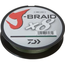 DAIWA - Pletená šňůra J-Braid X8 Dark Green 0,06 mm 150 m