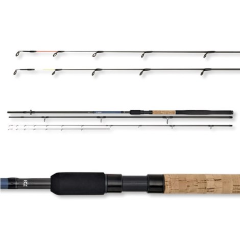 DAIWA - Prut N'ZON Feeder 3,6 m 100 g 3 díl