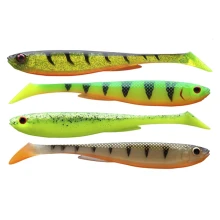 DAIWA - Sada gumových nástrah Prorex Slim Shady Flash Set 13,5 cm 13,5 g 4 ks
