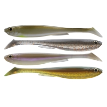 DAIWA - Sada gumových nástrah Prorex Slim Shady Nature Set 13,5 cm 13,5 g 4 ks