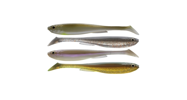 DAIWA - Sada gumových nástrah Prorex Slim Shady Nature Set 13,5 cm 13,5 g 4 ks