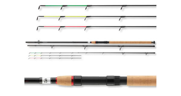 DAIWA - SET 2 x Prut Ninja X Feeder 3,9 m 220 g 3 díl