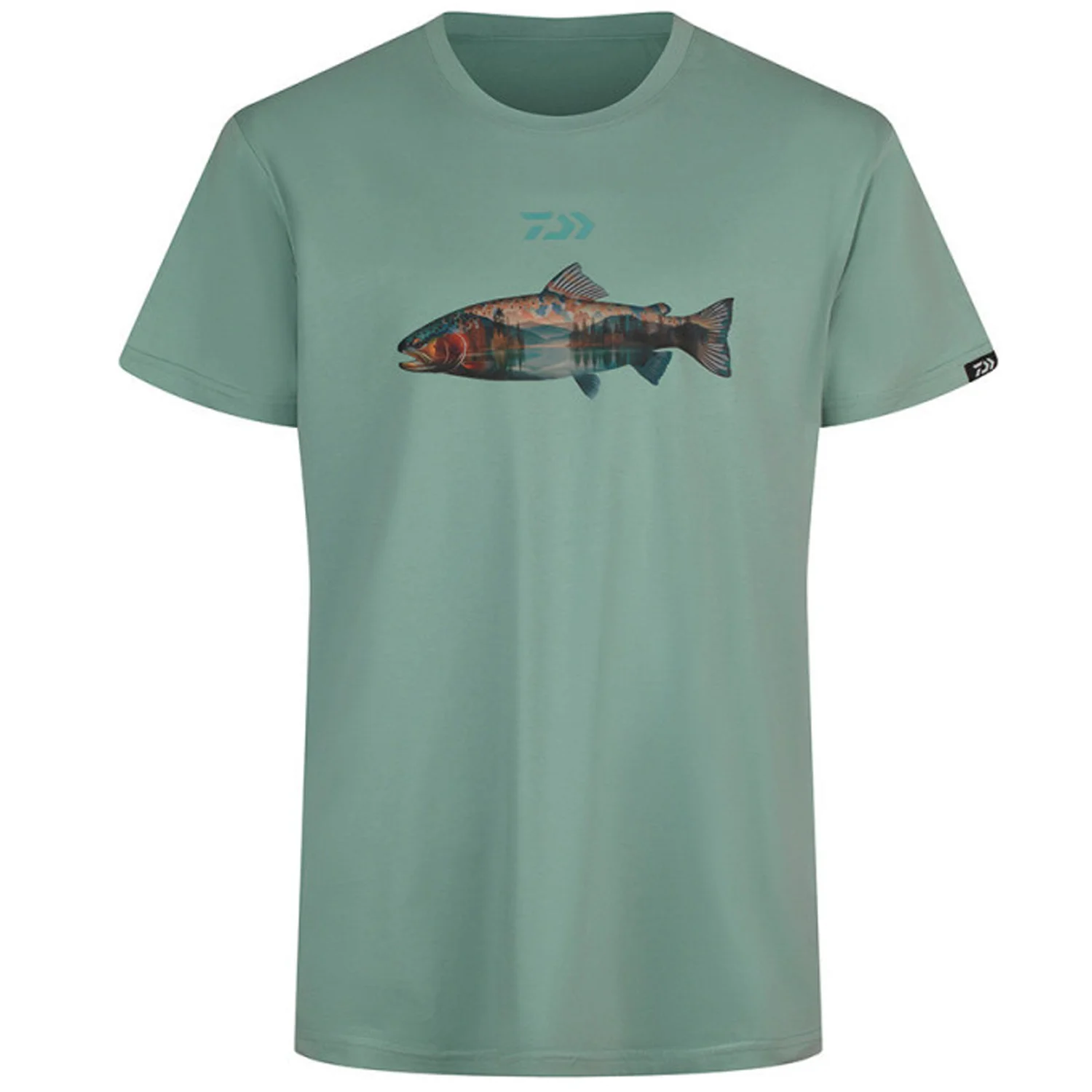 DAIWA - Tričko T-Shirt Trout vel. L