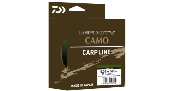 DAIWA - Vlasec Infinity Camo 0,37 mm 10,1 kg 850 m Brown Camo