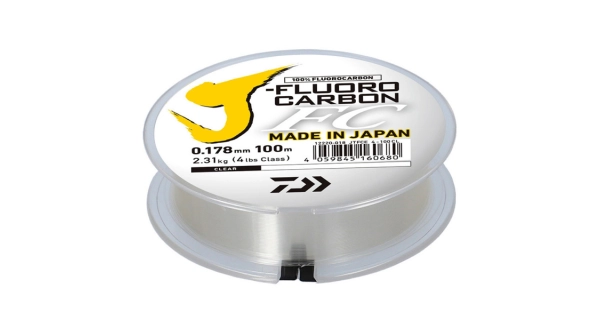 DAIWA - Vlasec J-Fluorocarbon Leader 0,393 mm 9,2 kg 100 m