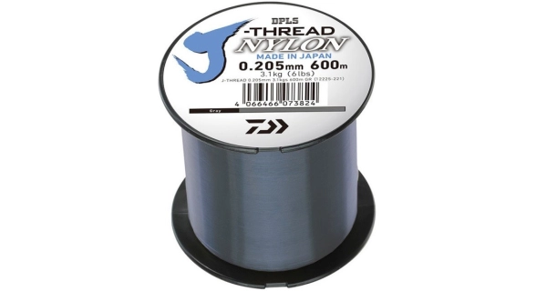 DAIWA - Vlasec J-Threads DPLS Grey 0,37 mm 10,1 kg 600 m