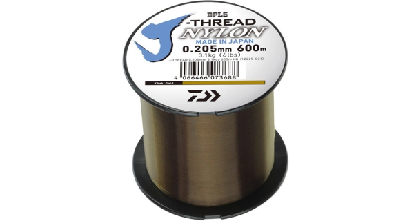 DAIWA - Vlasec J-Threads DPLS Khaki Gold 0,260 mm 5,1 kg 600 m