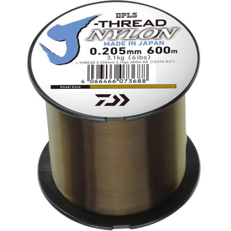 DAIWA - Vlasec J-Threads DPLS Khaki Gold 0,285 mm 6,1 kg 600 m