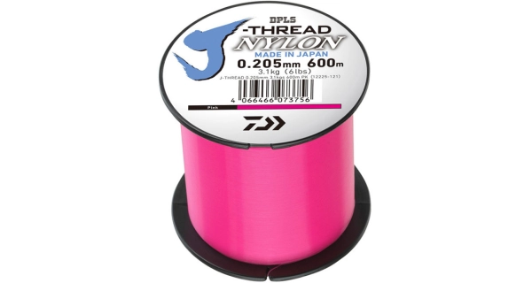 DAIWA - Vlasec J-Threads DPLS Pink 0,235 mm 4,1 kg 600 m