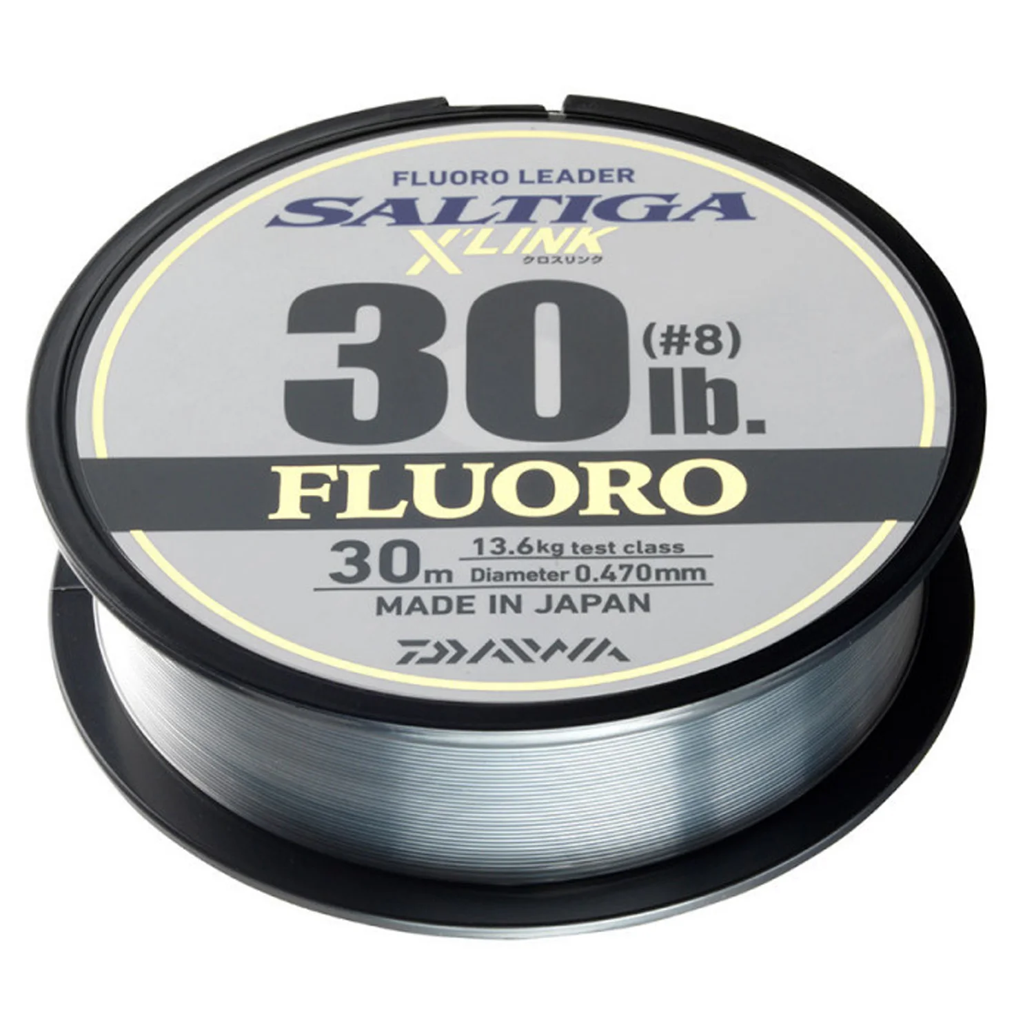 DAIWA DAIWA - Vlasec Saltiga X'Link Fluorocarbon Leader 0,64 mm 22,7 kg 30 m