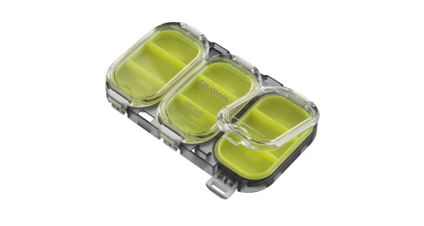 DAIWA - Vodotěsná Krabička Waterproof Sealed Unit Case 600 Zelená 6 Přihrádek