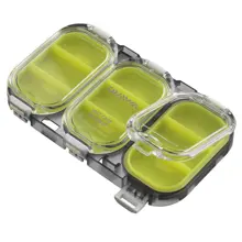 DAIWA - Vodotěsná krabička Waterproof Sealed Unit Case 900 Červená 9 Přihrádek
