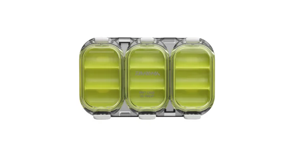 DAIWA - Vodotěsná Krabička Waterproof Sealed Unit Case 900 Zelená 9 Přihrádek