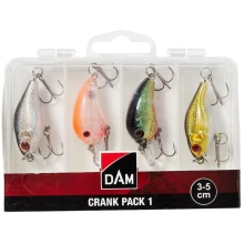 DAM - Sada woblerů Crank Pack Inc. Box 3-5 cm