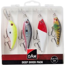 DAM - Sada woblerů Deep Diver Pack 6,5-7,5 cm
